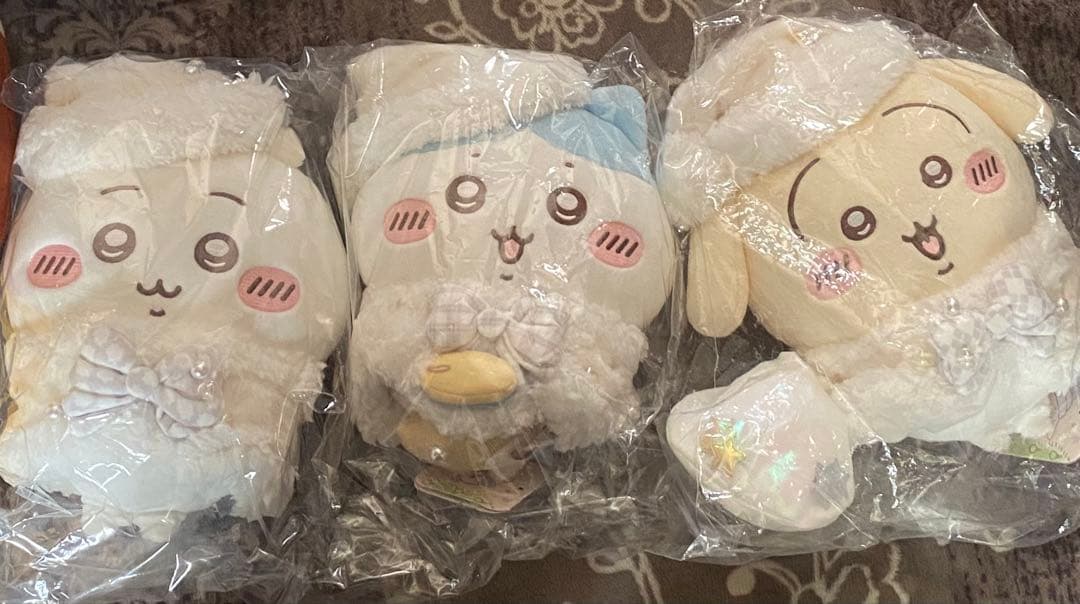 ちいかわ プレゼントフォーユーなぬいぐるみ ３個セット！