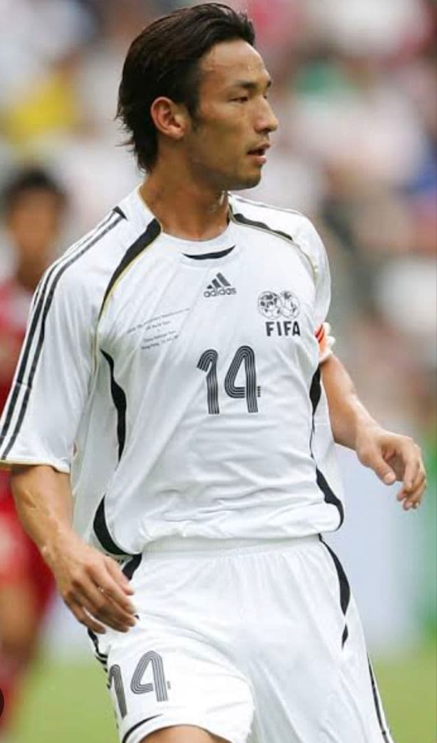 2007年 サッカー世界選抜 中田英寿 14番