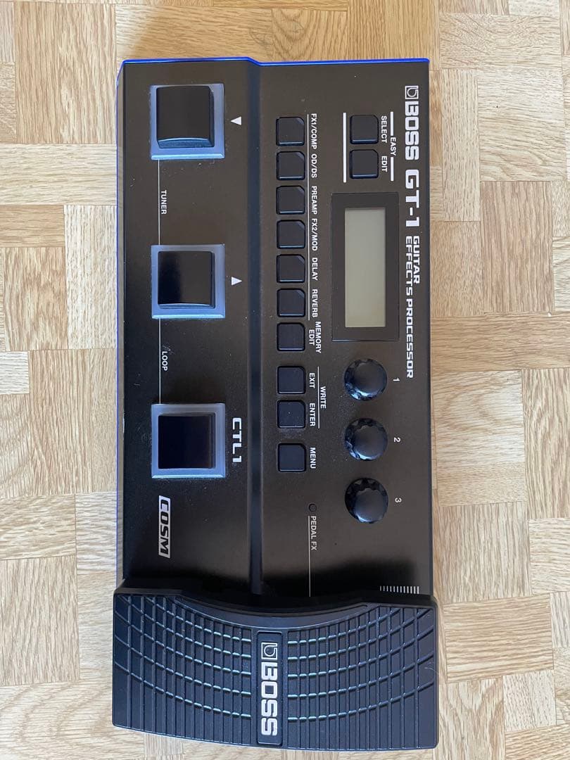 BOSS GT-1 ギターエフェクターACアダプター付き