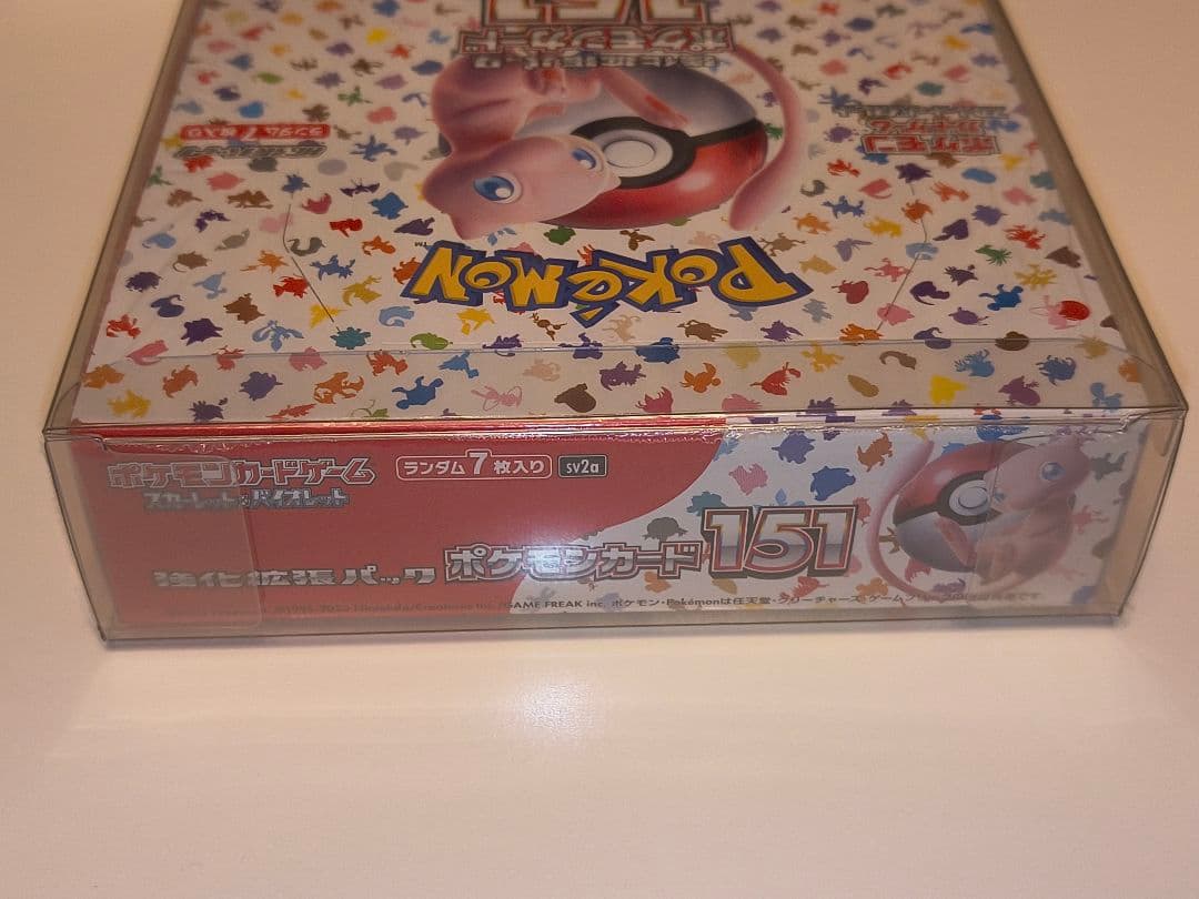 ✨151 ポケモンカード未開封 box シュリンク　ハードケース付き✨
