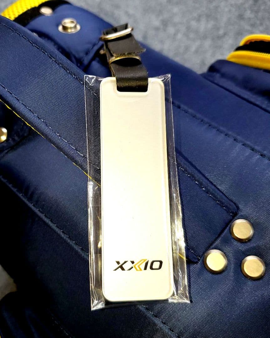 「新品未使用」XXIO キャディバッグ ネイビー/イエローGGC-X150