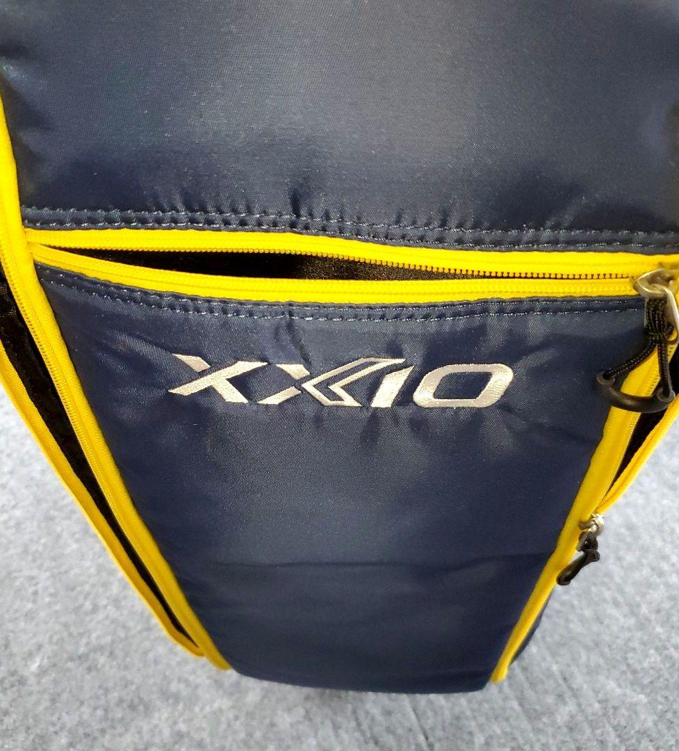 「新品未使用」XXIO キャディバッグ ネイビー/イエローGGC-X150