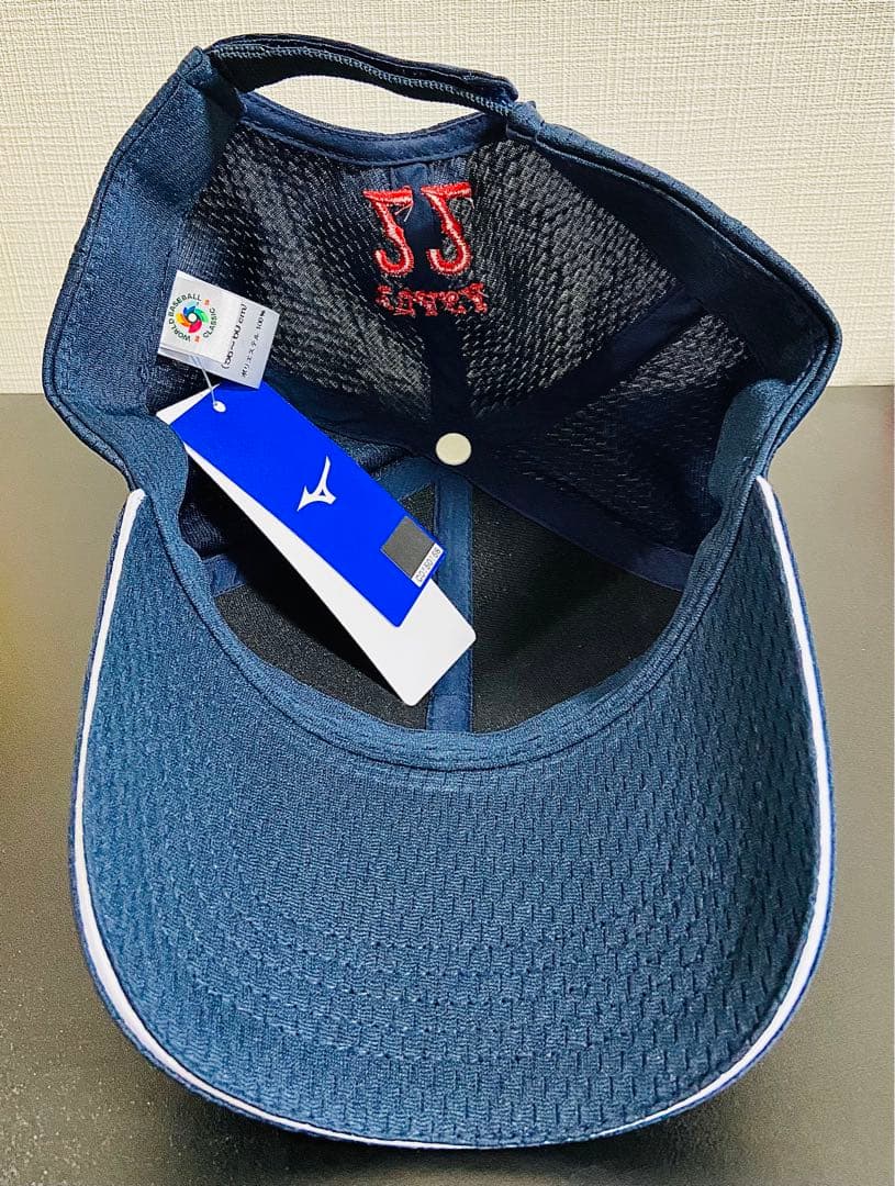 WBC2023 ミズノ優勝記念ナンバーキャップ 湯浅京己選手