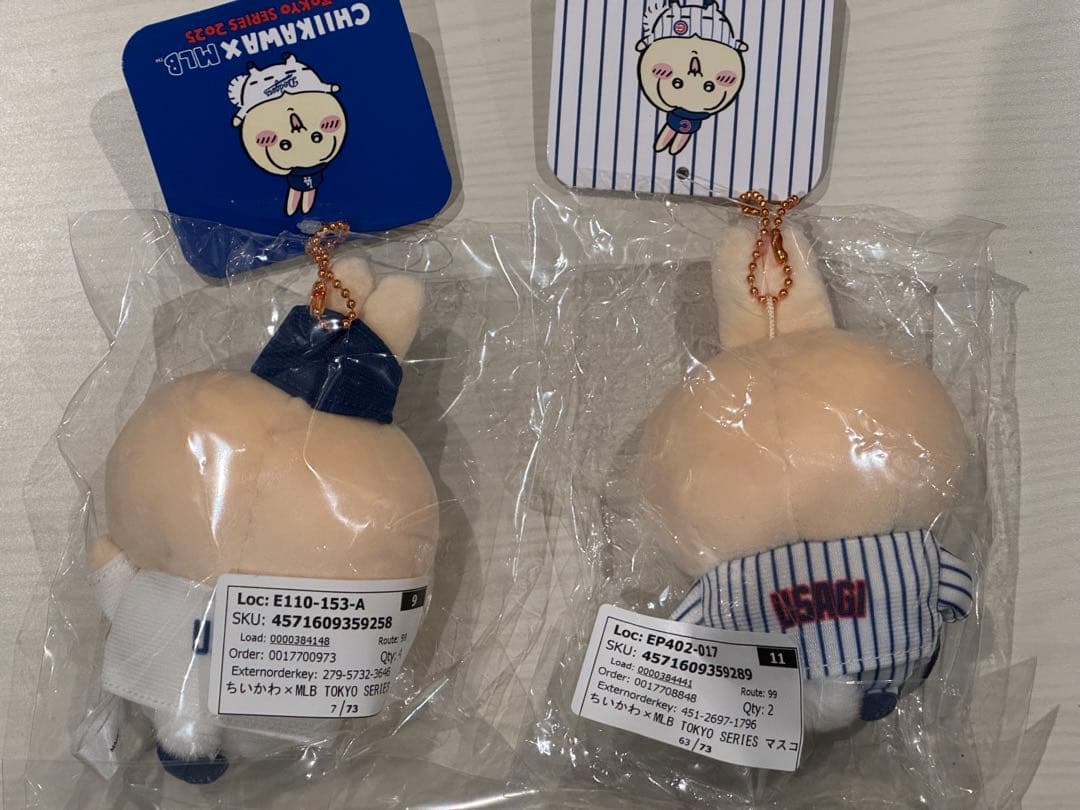 ちいかわ×MLB TOKYO SERIES マスコットうさぎ