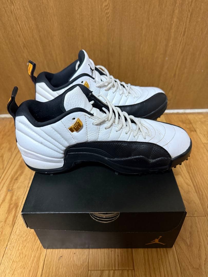 Air Jordan 12 Golf 23 ホワイト/ブラック
