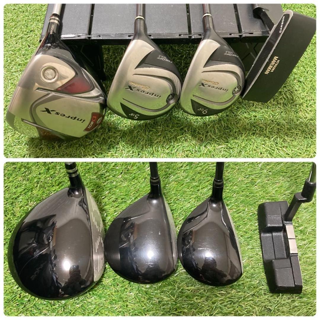 初心者オススメ　YAMAHA DUNLOP メンズゴルフクラブ フルセット
