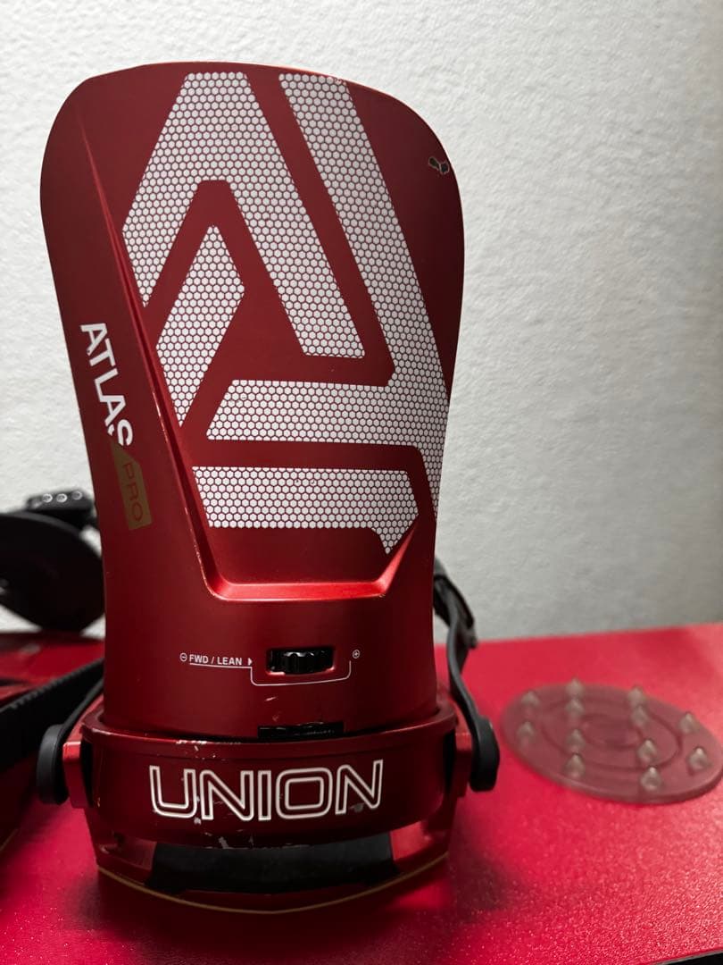 24-25UNION ATLAS proビンディング レッド　Mサイズ