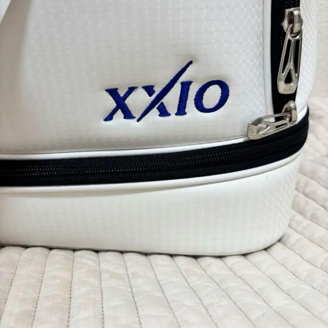 【ゼクシオ XXIO】ボストンバッグ ダンロップ　白【未使用】ゴルフバック