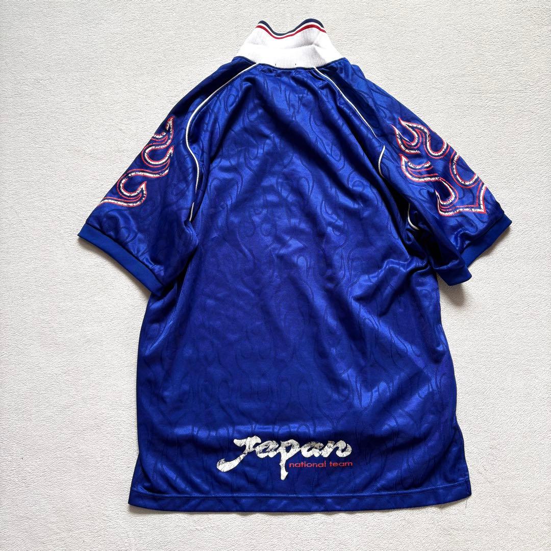 香*織様 1998 W杯 日本代表 JFA asics ゲームシャツ 90s ブ