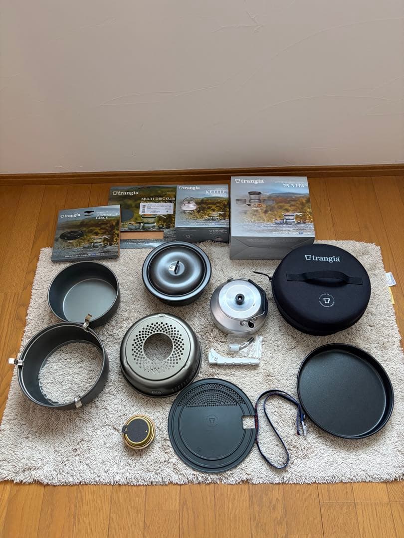 trangia トランギア ストームクッカー L ハードアノダイズド フルセット