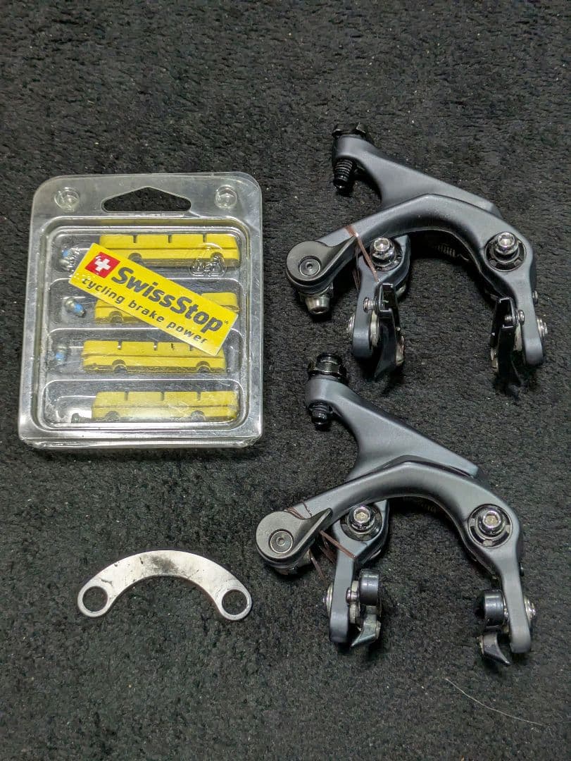 中古 BR-R8010 前後セット＋SwissStop FlashPro