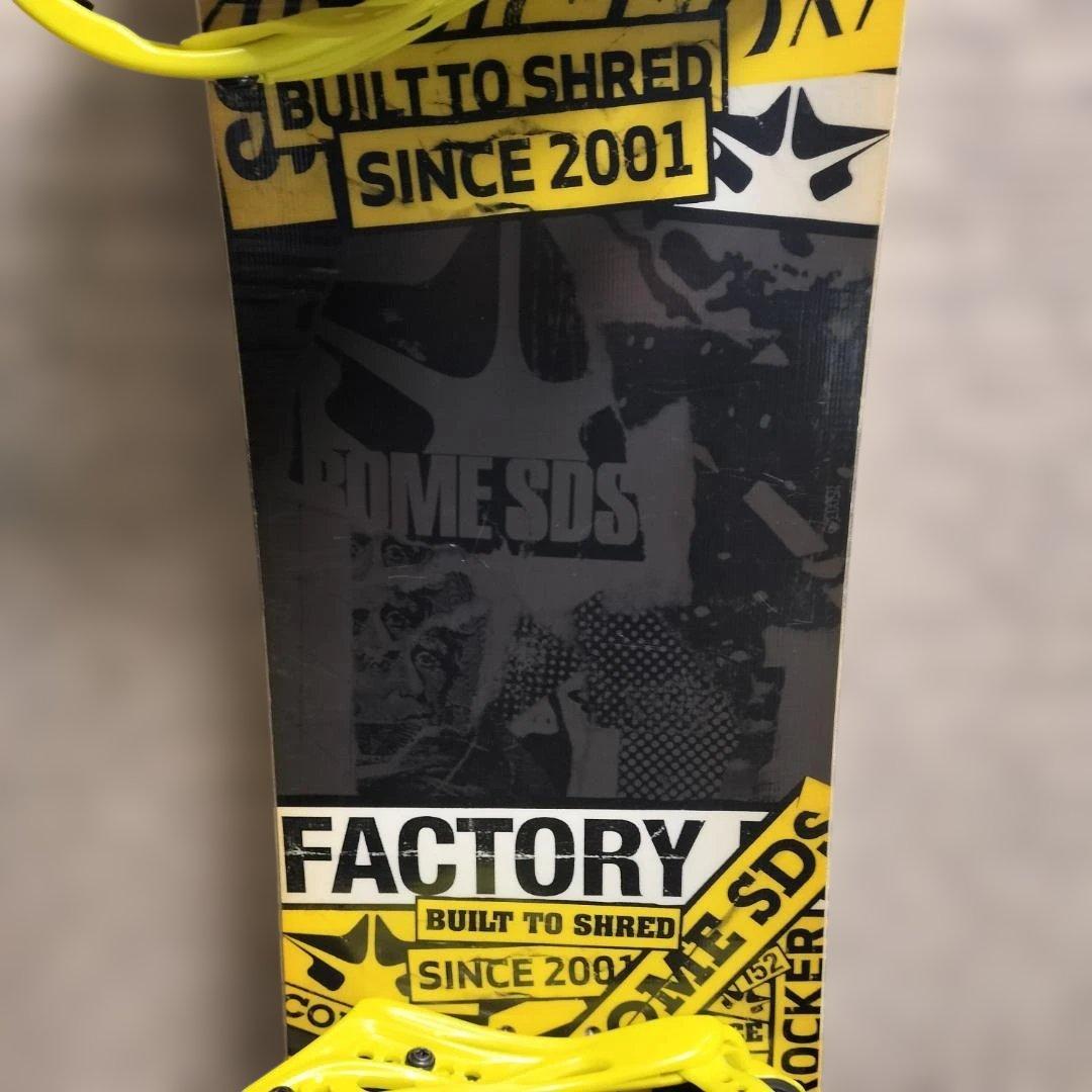 【人気セット】ROME SDS 152cm × FLUX ビンディング