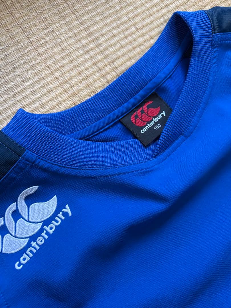 canterbury 150/160 ウォームアップウェア 青