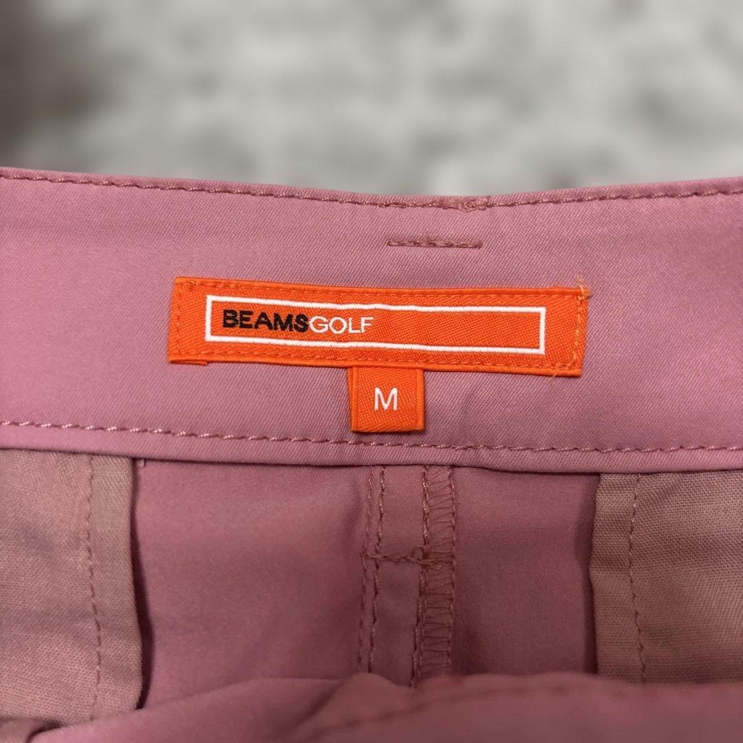 BEAMS GOLF ストレッチピンクスカート M