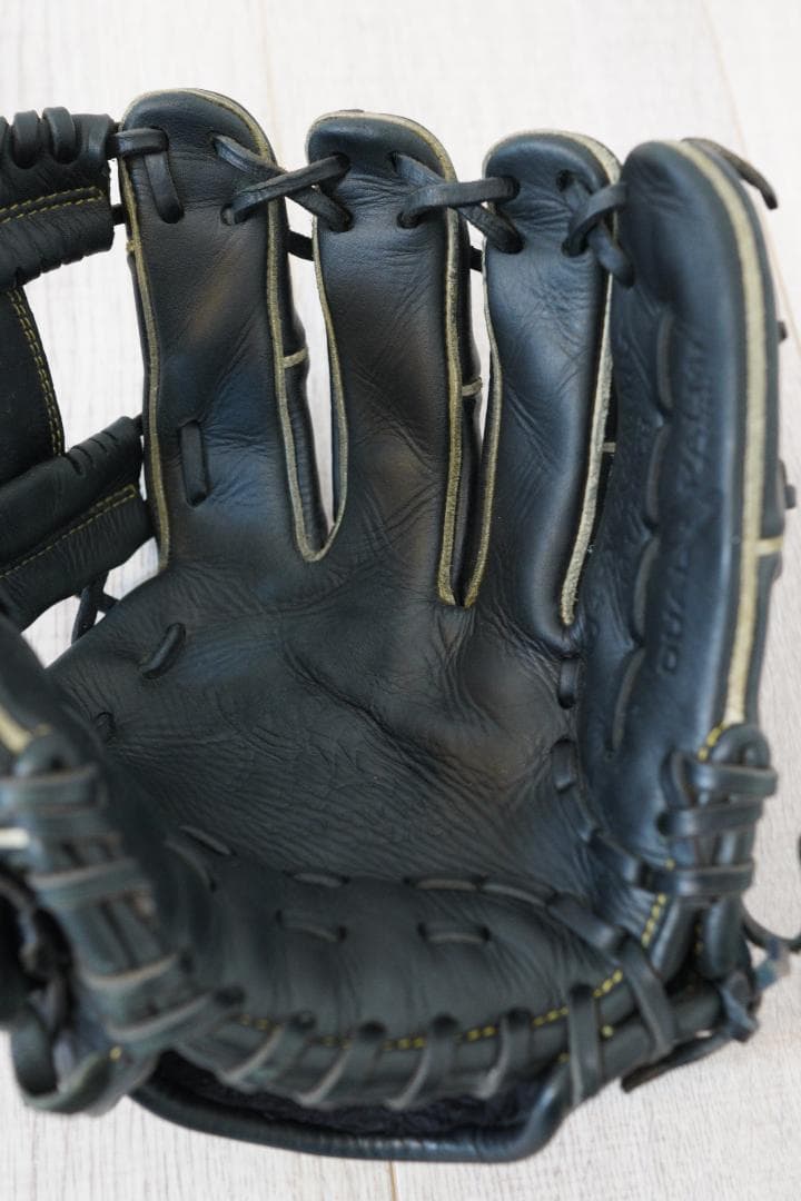 少年軟式グローブ Rawlings Wizzard02 Mサイズ 収納袋付き
