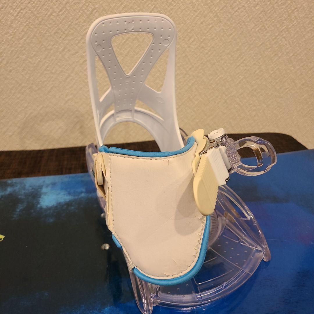 キスマーク子供スノーボード110＋BURTONバートンバインディングセットスノボ