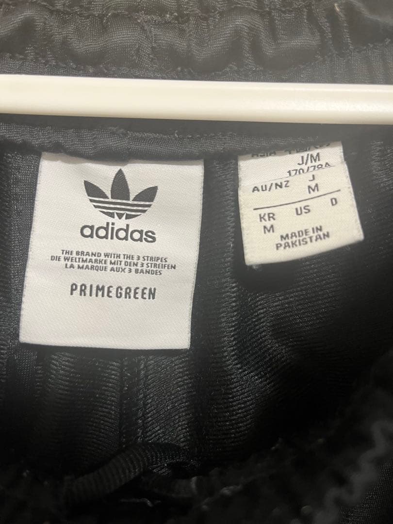 adidas ブラック ジャージパンツ M