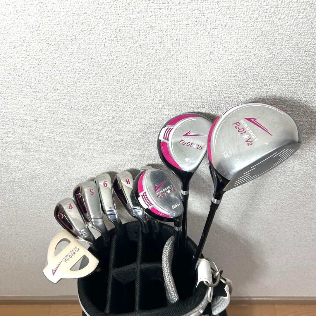キャロウェイ ソレイユ ワールドイーグル レディース クラブセット 右 L