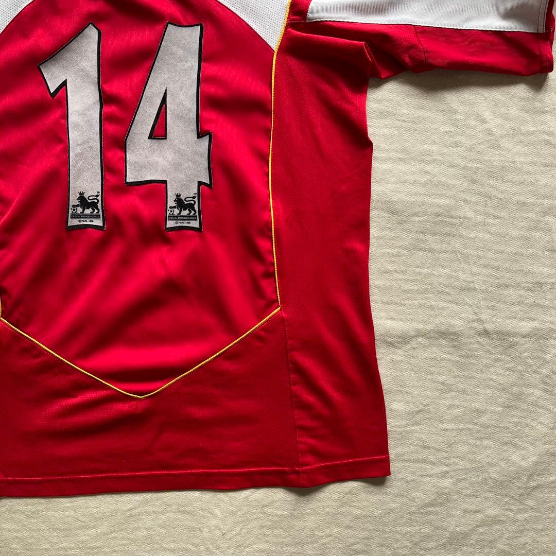 03-04's NIKE アーセナルFC ティエリ・アンリ サッカーシャツ