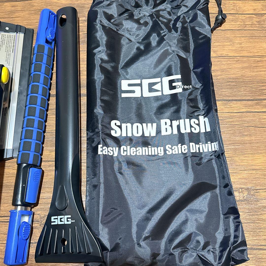 ⭐️ SEG  Brush 伸縮可能 雪かき スノーブラシ 伸縮式 雪