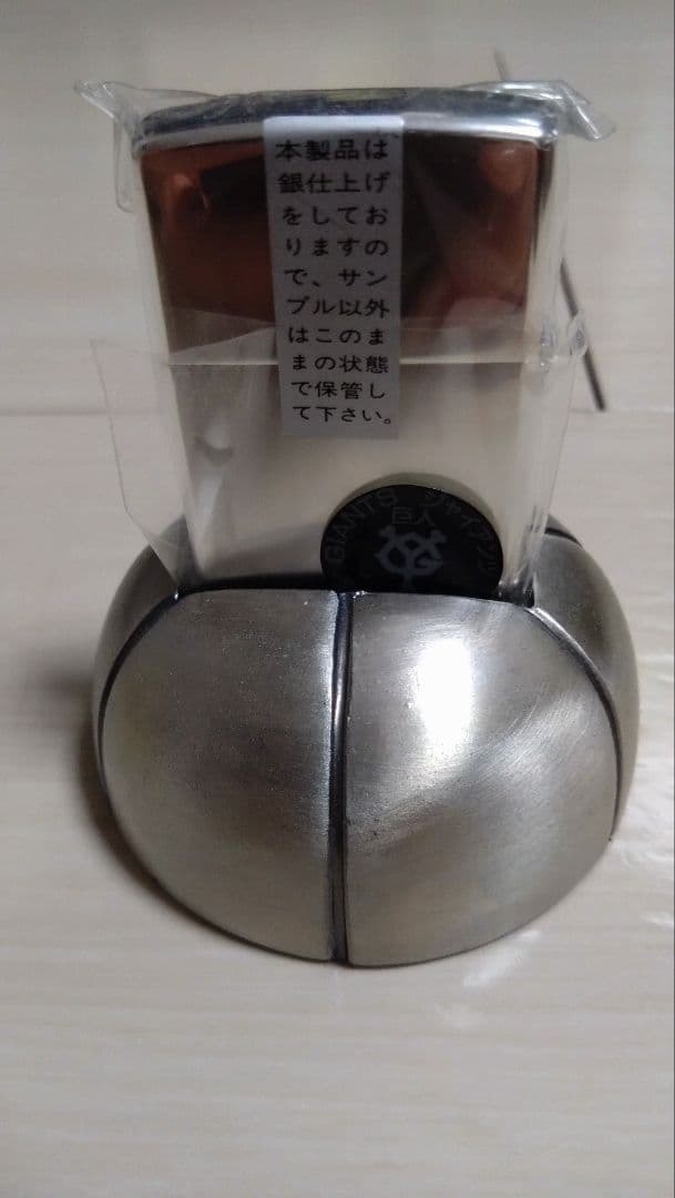 ジャイアンツ 2000年 優勝記念 Zippo ジッポ ライター ヘルメット付き