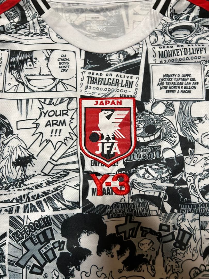 日本代表 × ONE PIECE コラボ ユニフォーム Lサイズ