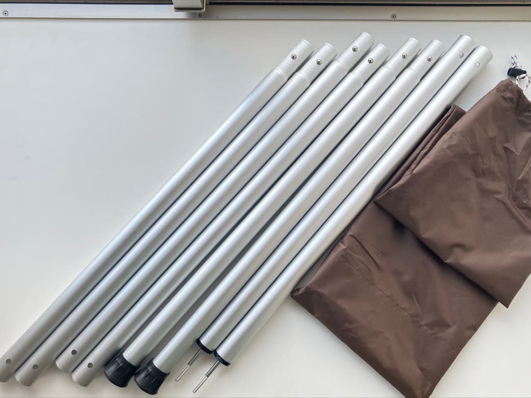 スノーピーク　ウイングポール　240cm×2セット