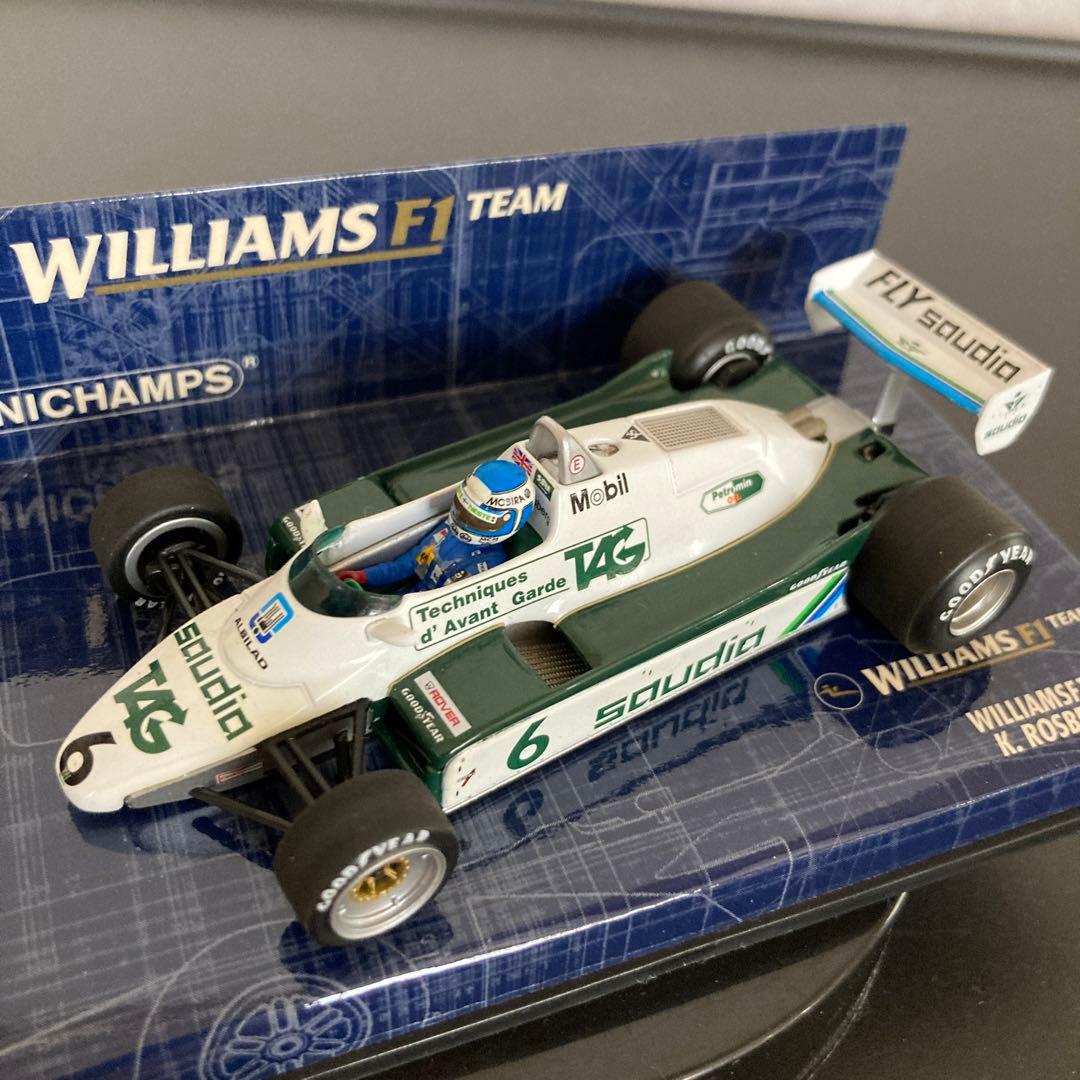 ミニチャンプス F1 ウィリアムズ FW08 ケケ ロズベルグ