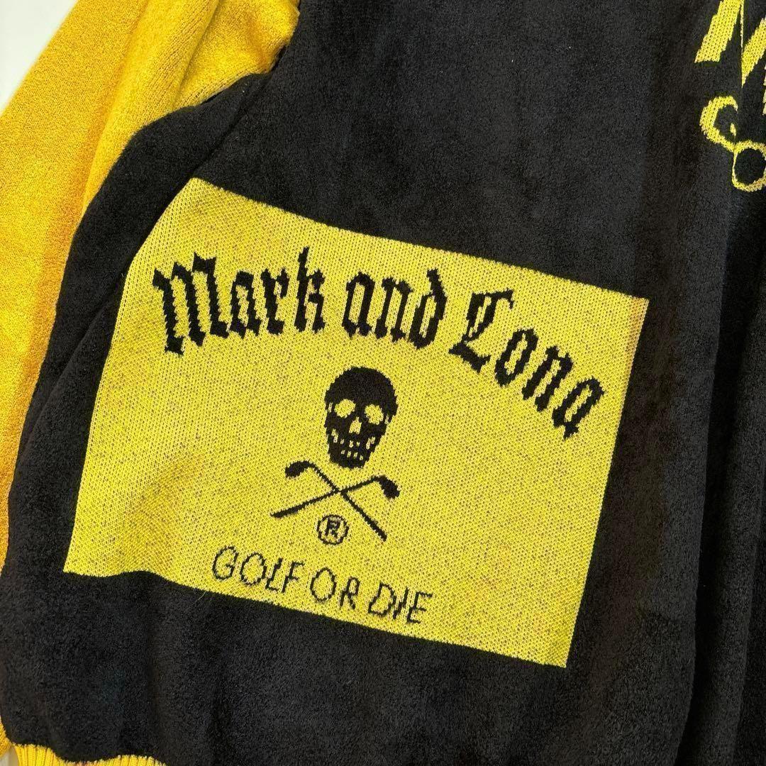 極美品❗️MARK & LONA　ニットセーター　イエロー/ブラック 48/L
