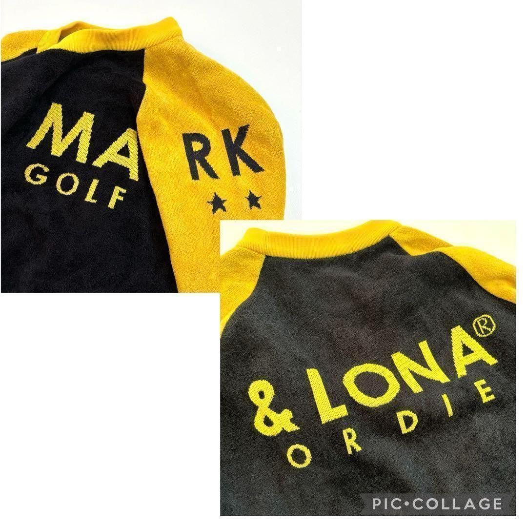 極美品❗️MARK & LONA　ニットセーター　イエロー/ブラック 48/L