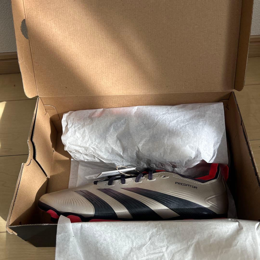 adidas/プレデター LEAGUE HG/AG(ゴールド×ブラック×レッド)