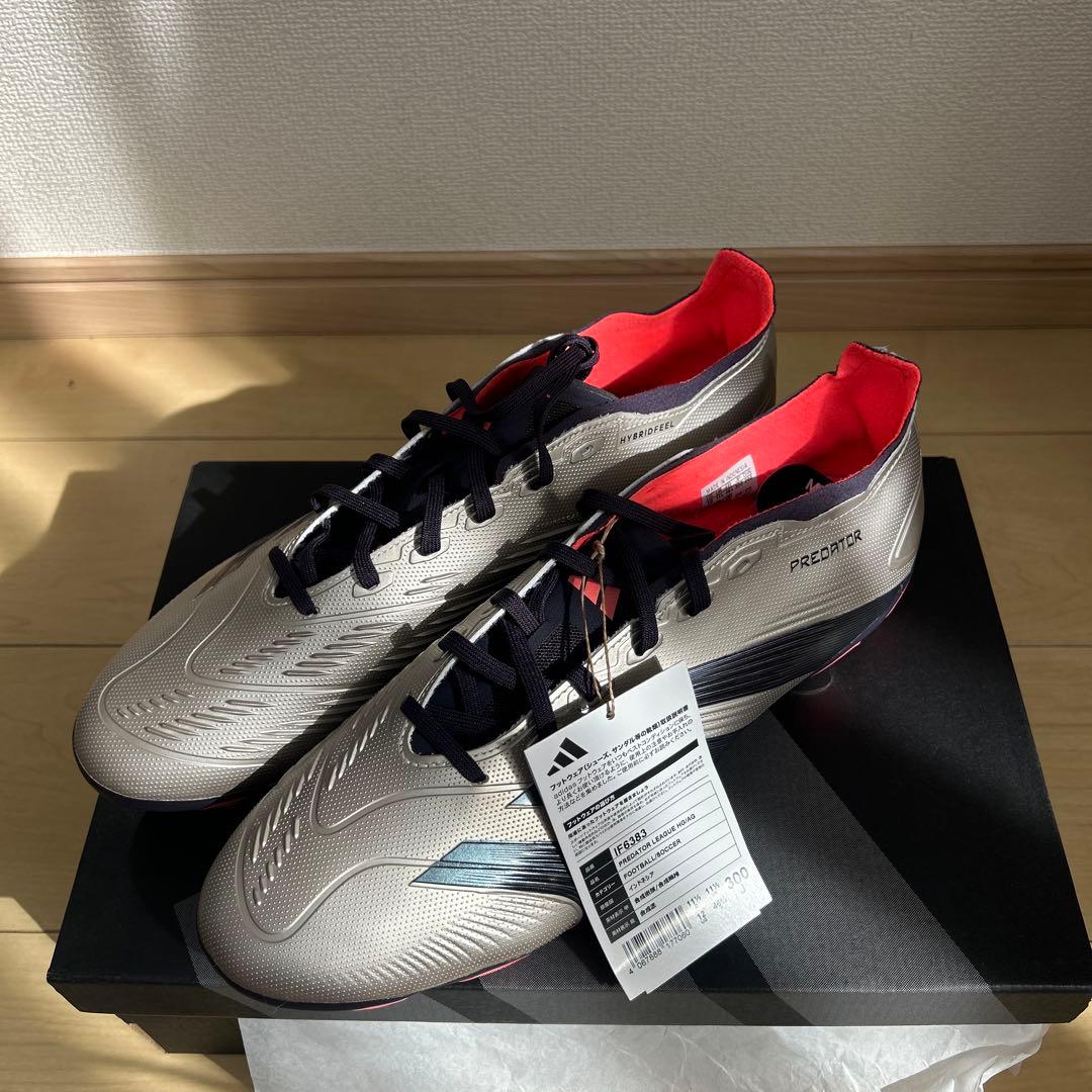 adidas/プレデター LEAGUE HG/AG(ゴールド×ブラック×レッド)
