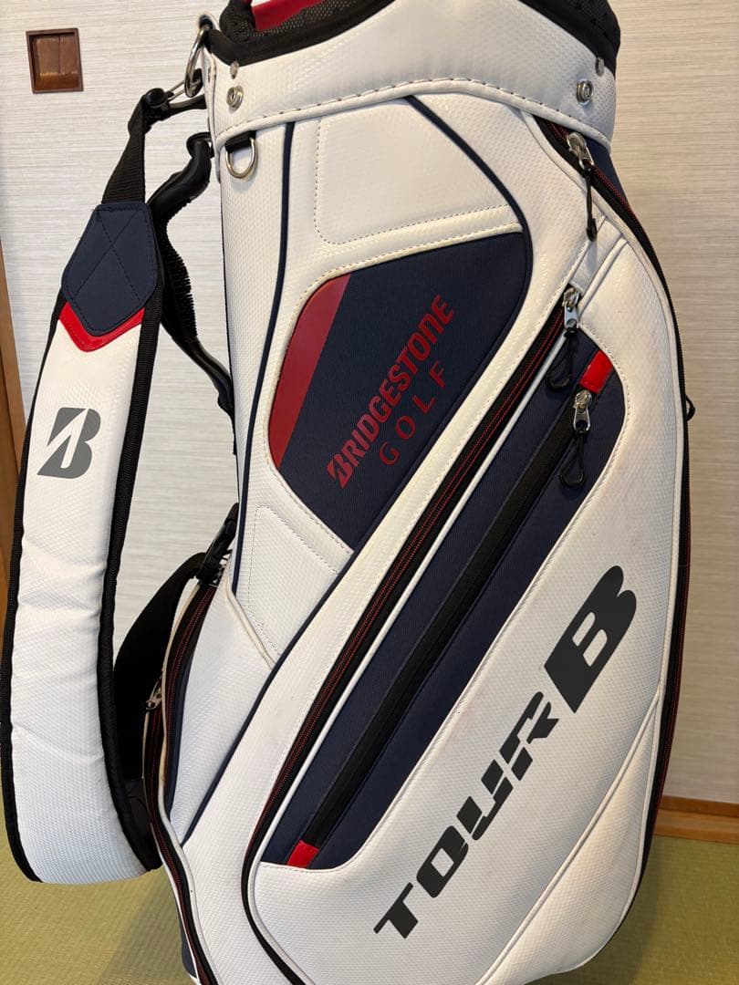 BRIDGESTONE TOUR B ゴルフバッグ 9.5型 フード有
