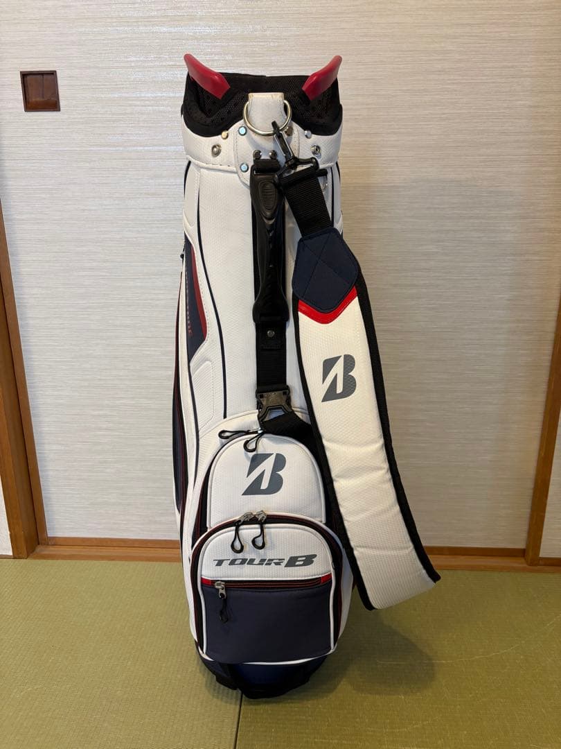 BRIDGESTONE TOUR B ゴルフバッグ 9.5型 フード有