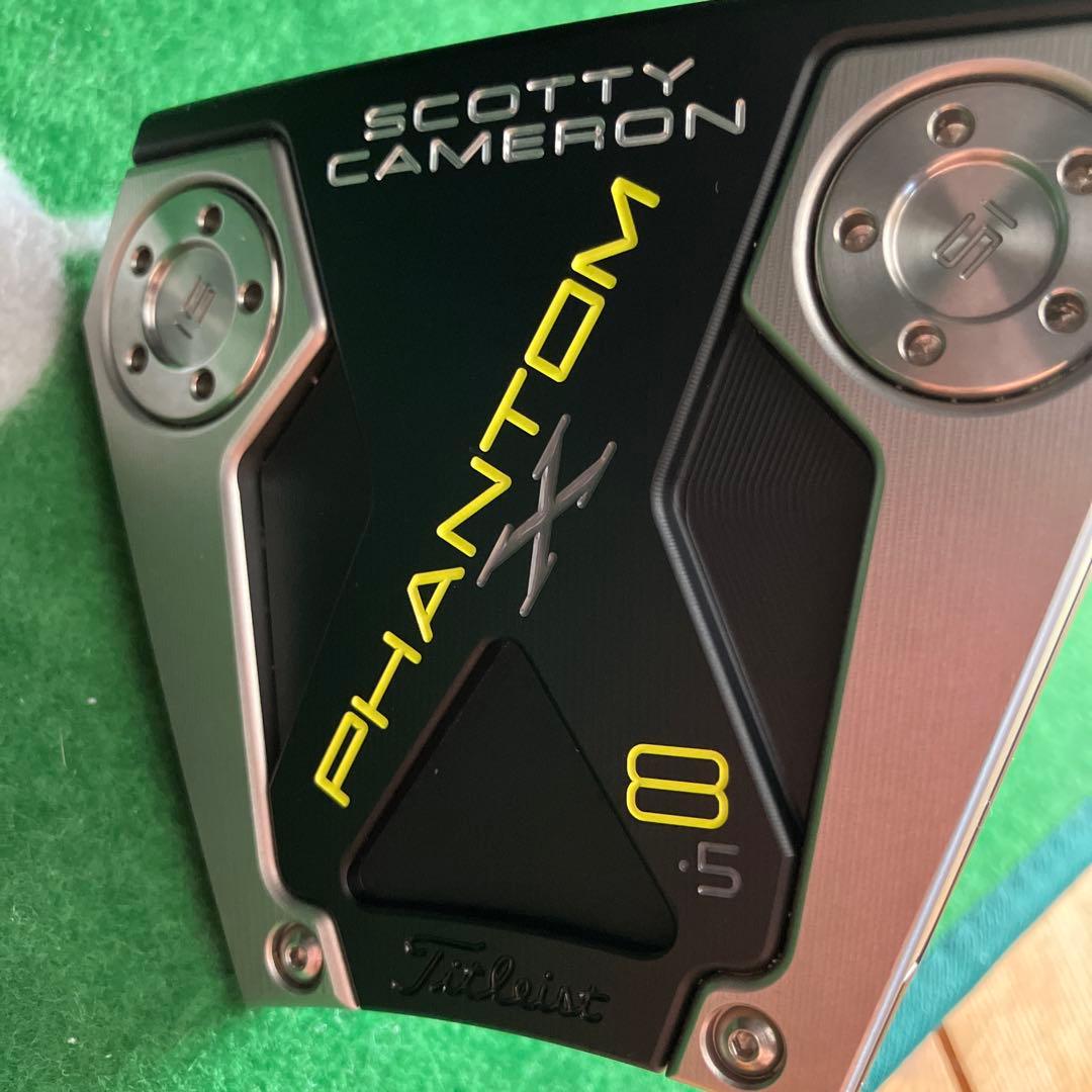 美品　SCOTTY CAMERON PHANTOM X 8パター 34インチ