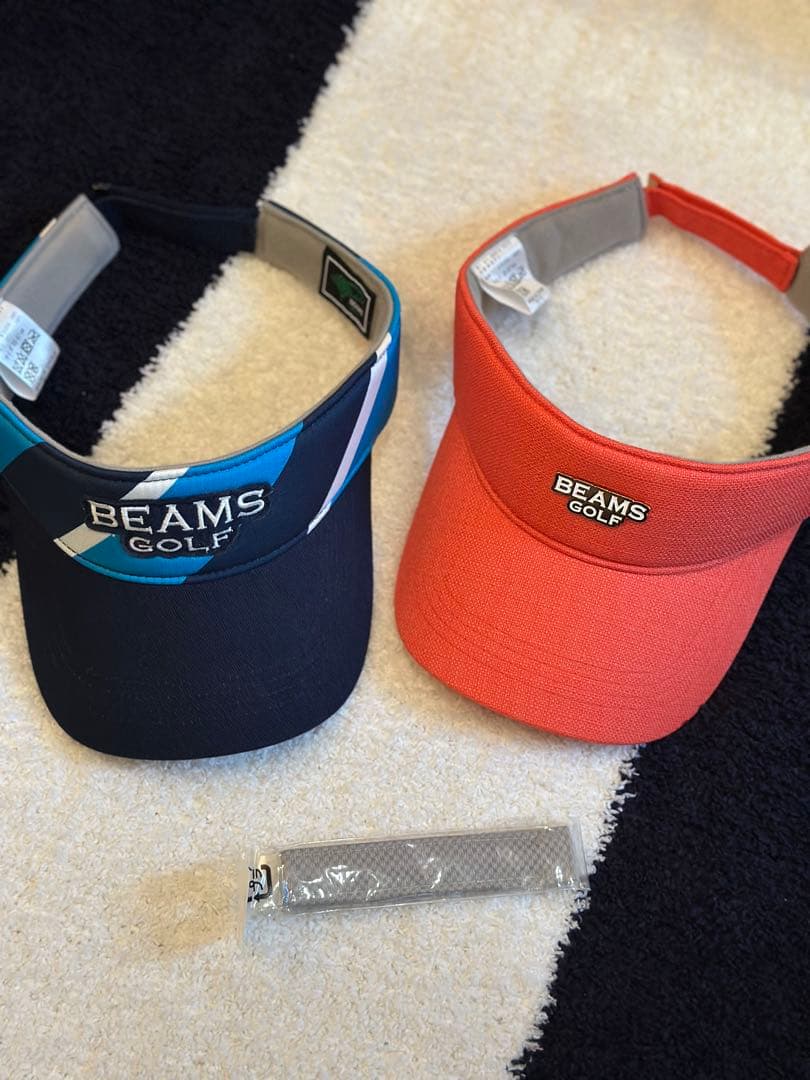 BEAMS GOLF ゴルフウェア&サンバイザーセット