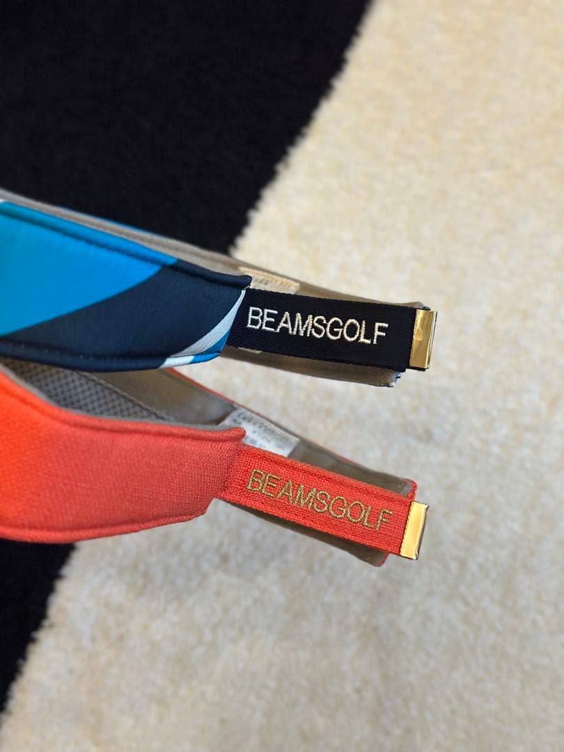 BEAMS GOLF ゴルフウェア&サンバイザーセット