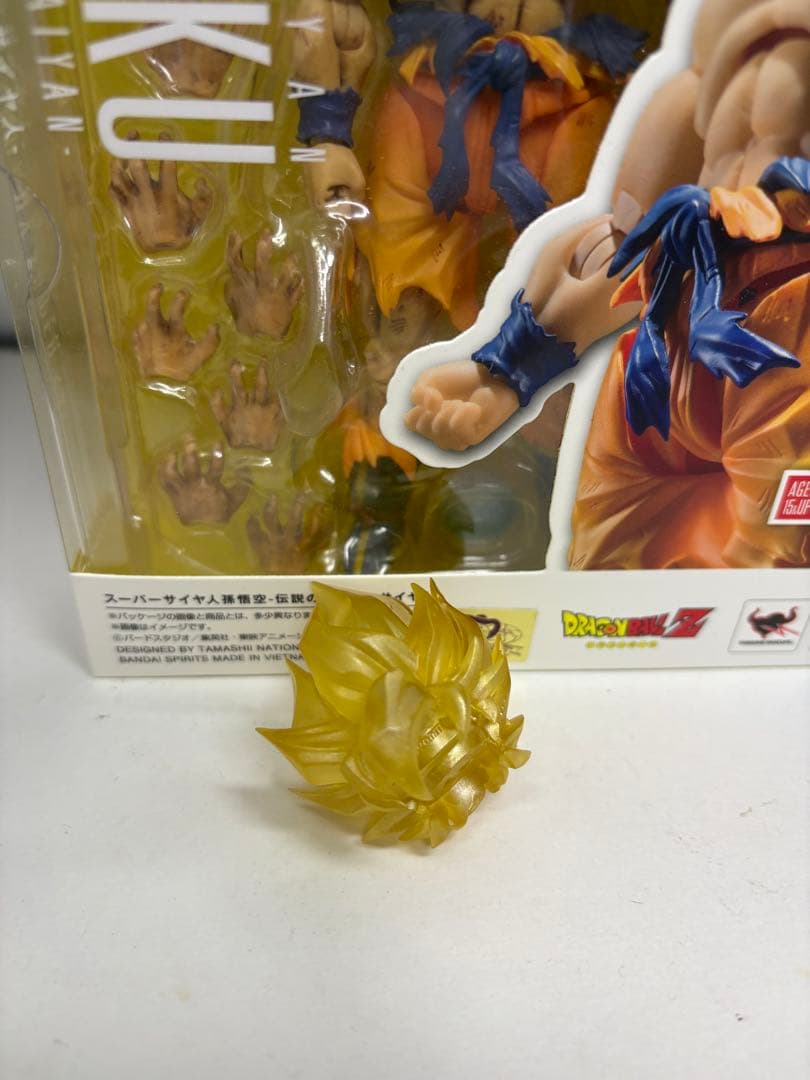 s.h.figuarts 孫悟空-伝説のスーパーサイヤ人　リペイント