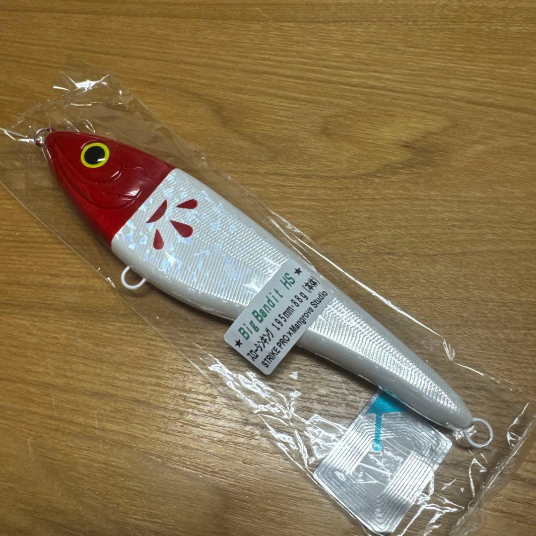 マングローブスタジオ　ビッグバンディットＨＳ　88g　レッドヘッド