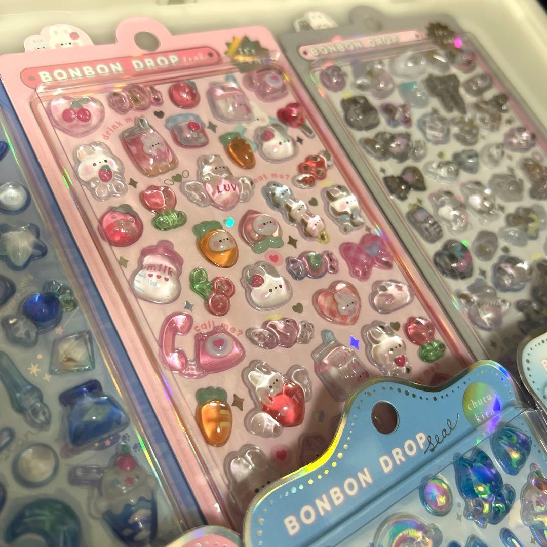 ボンボンドロップ　まとめ　めろめろ　正規品　オーロラ　わんわん　ほうせき