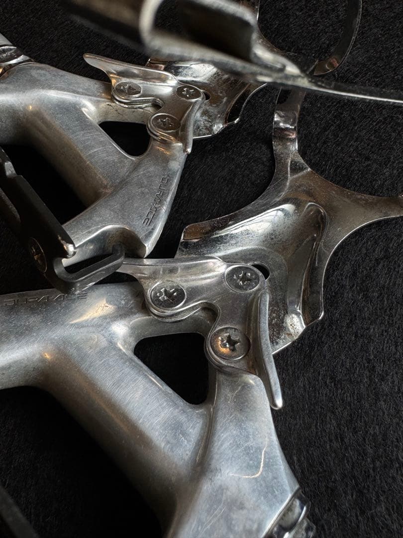 DURA-ACE PD7400 エアロペダル ヴィンテージ トゥークリップ付き