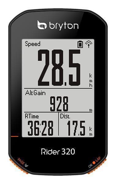 ブライトン Rider 320E（日本語対応）GPS サイクルコンピューター