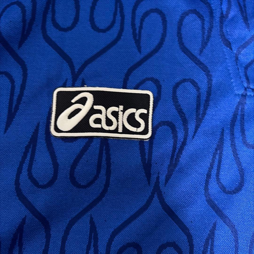 ASICS 日本代表 ポロシャツ 青 ストリート ユニフォー厶 値下げ可能