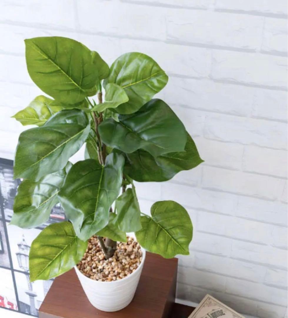 光触媒　人工観葉植物　ウォールグリーン　フェイクグリーン　ウンベラータポットjt