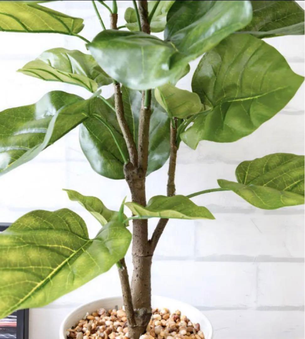 光触媒　人工観葉植物　ウォールグリーン　フェイクグリーン　ウンベラータポットjt