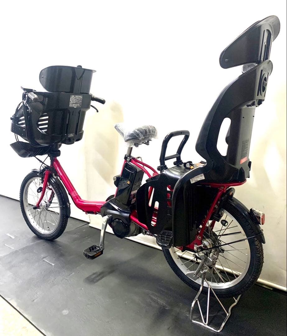 1年保証 パナソニック　ギュットミニ　20インチ　ピンク色　電動アシスト自転車