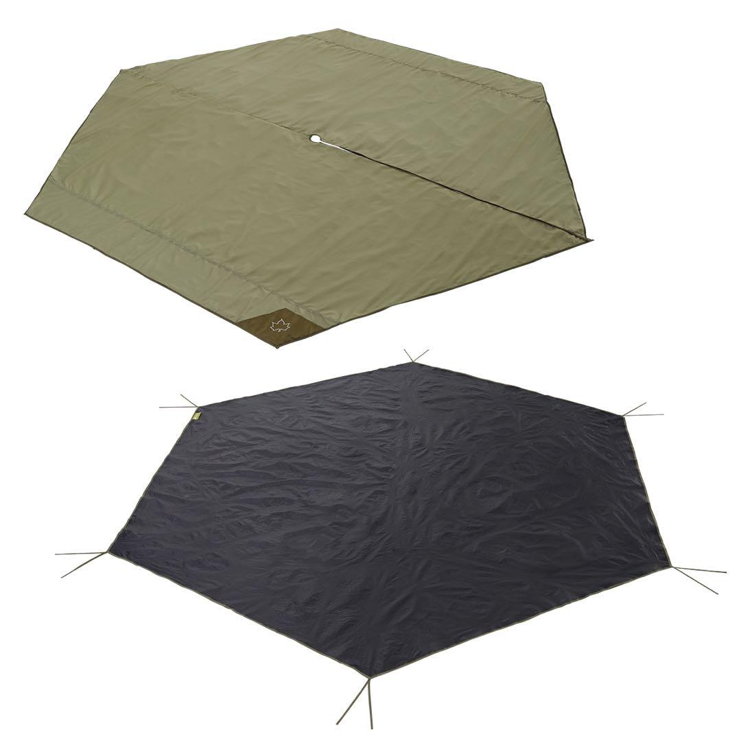 ロゴス　テント　Tradcanvas VポールTepee400-BB 2シート付