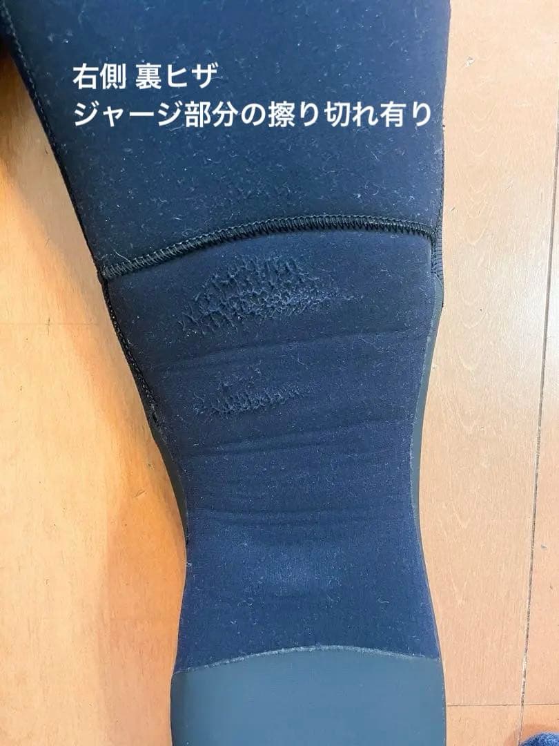 AXXE CLASSIC 5x3mmセミドライ ウエットスーツ BACK ZIP