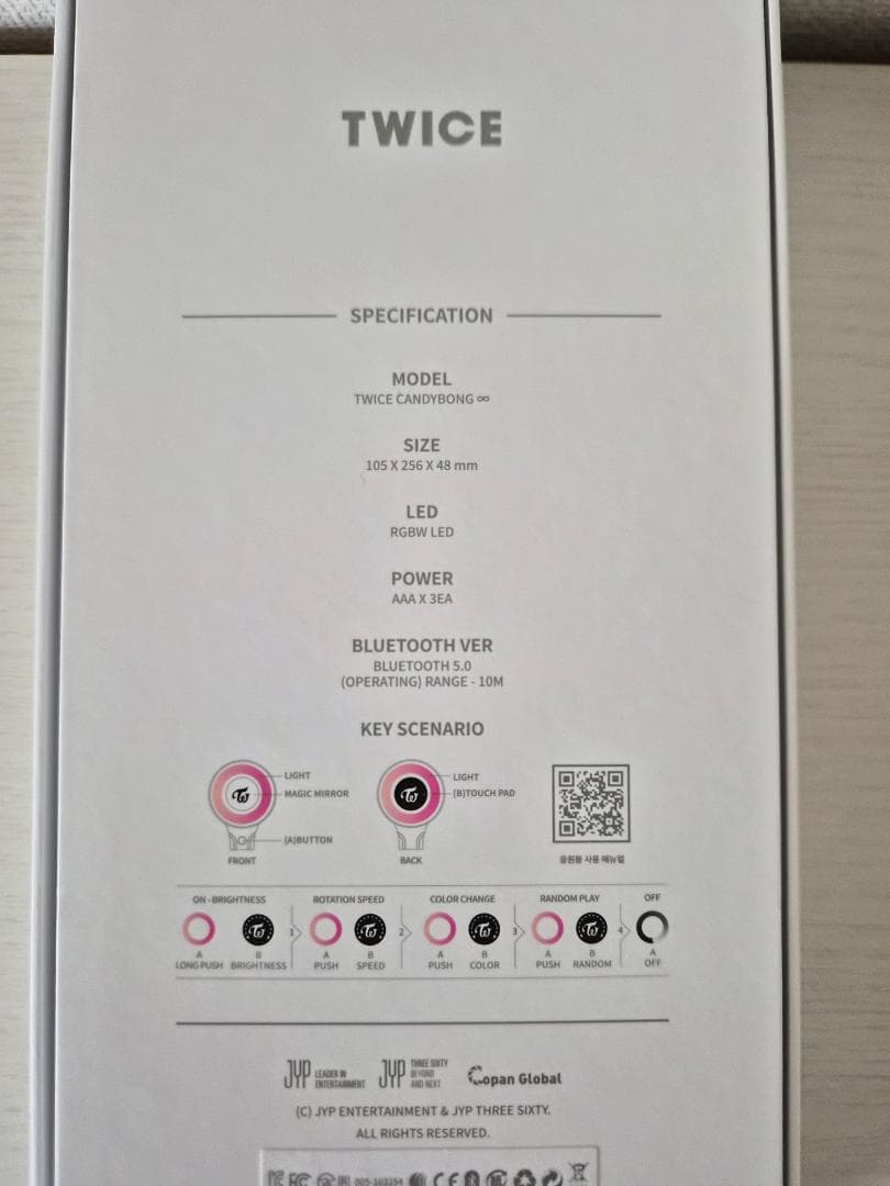 アーサー平井TWICE CANDYBONG ペンライト