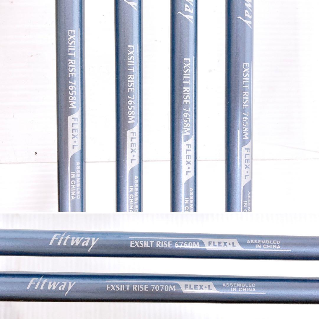 Fitway レディース ハーフセット 右 L 初心者向け キャディ付